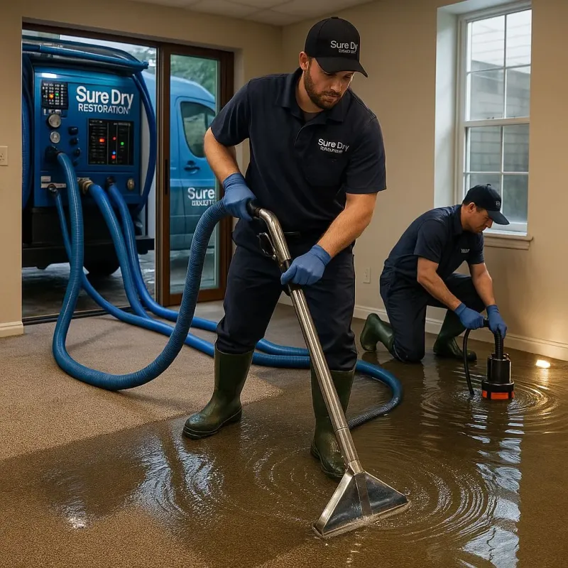 Water Extraction and Removal process in Morada, CA